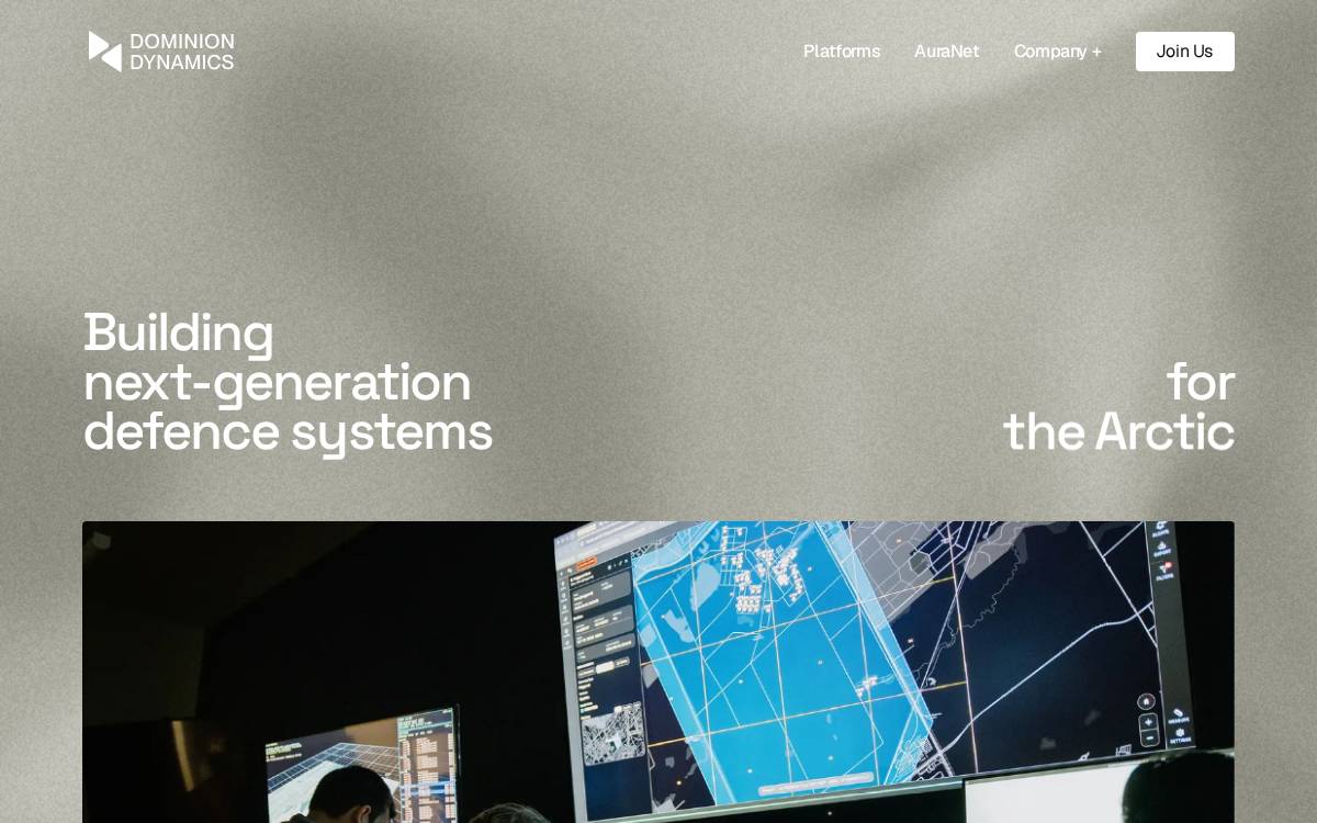 Dominion Dynamics website preview