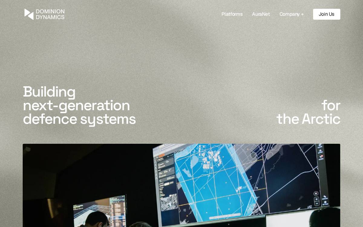Dominion Dynamics website preview