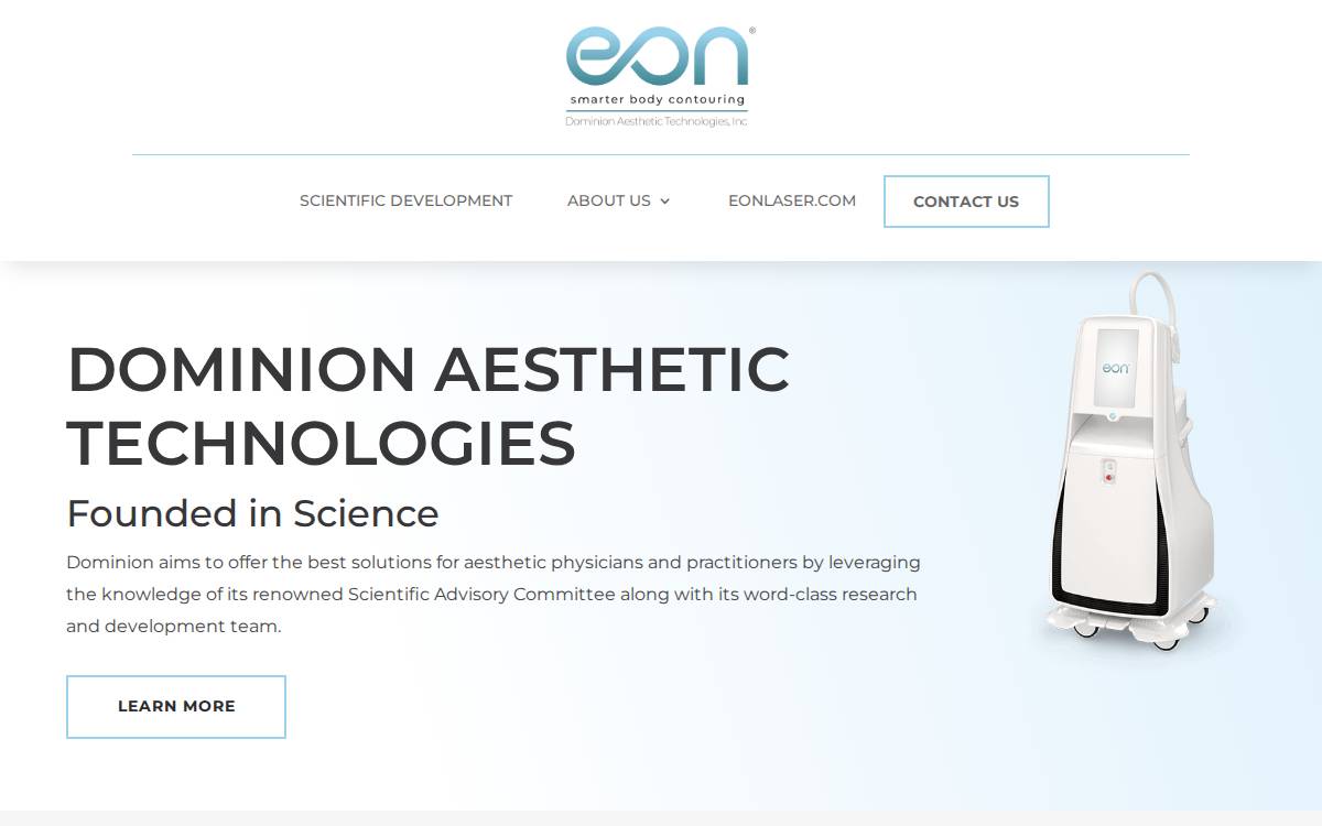 dominionaesthetic website preview