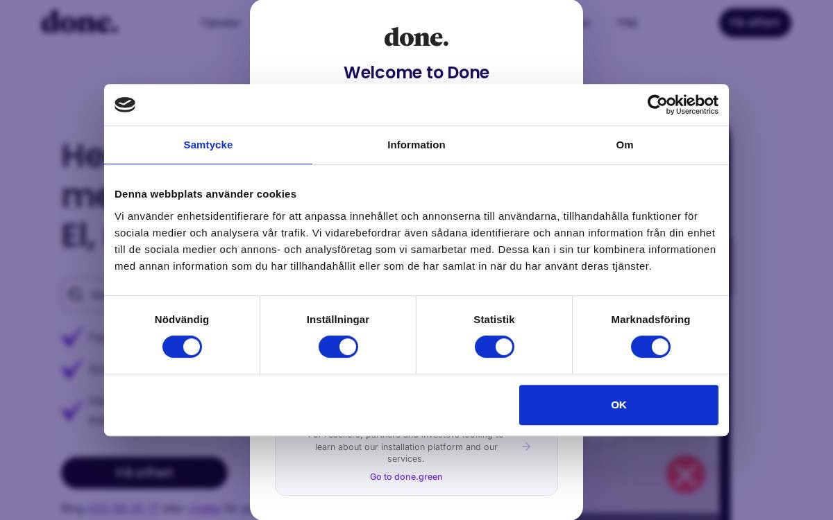 Doneservices website preview