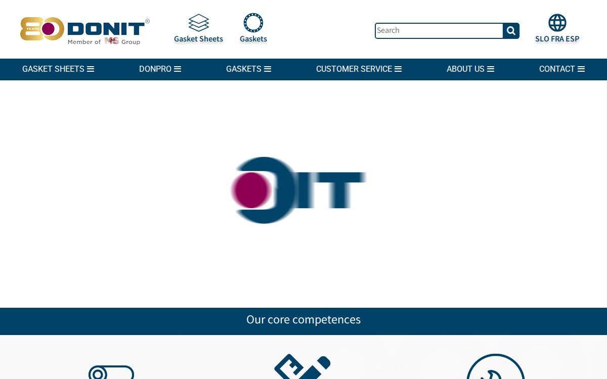 Donit website preview