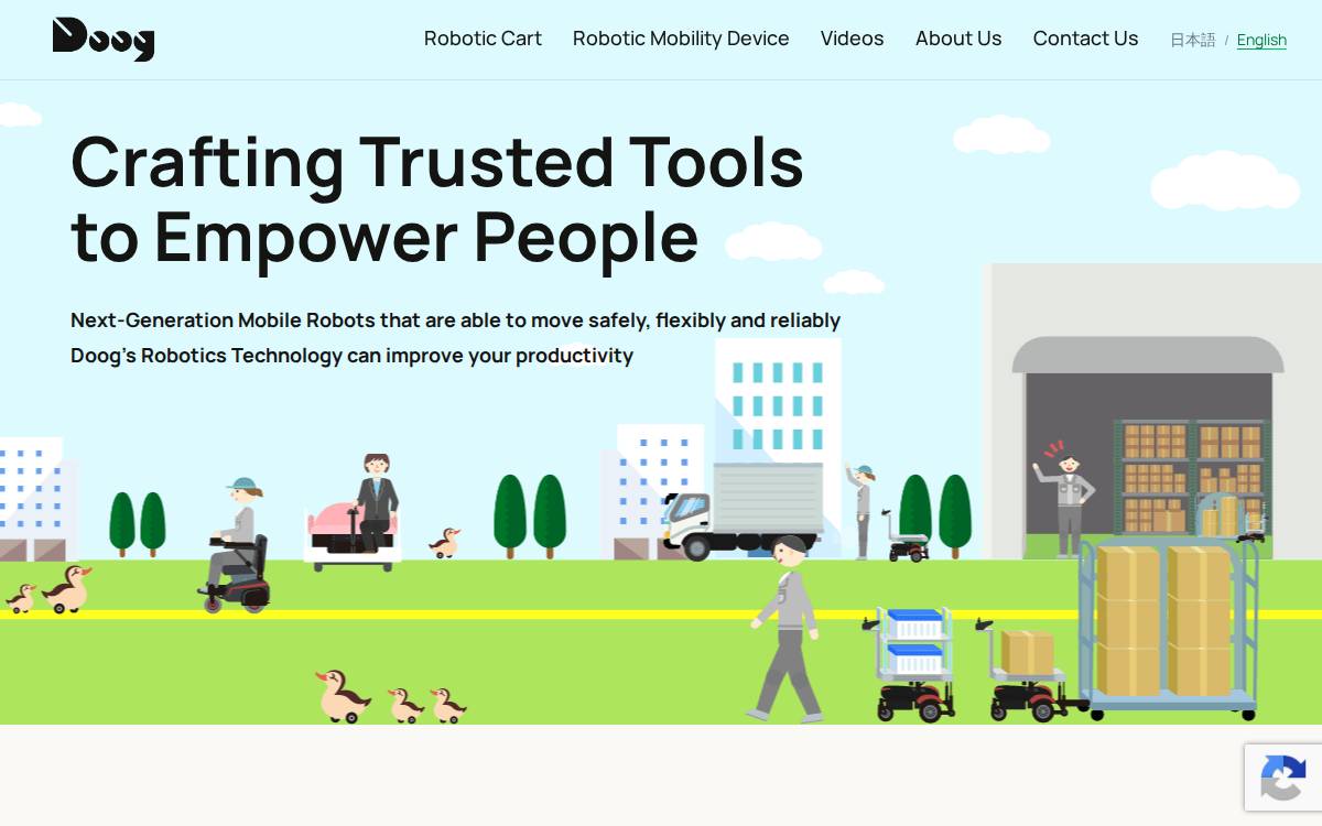 Doog website preview