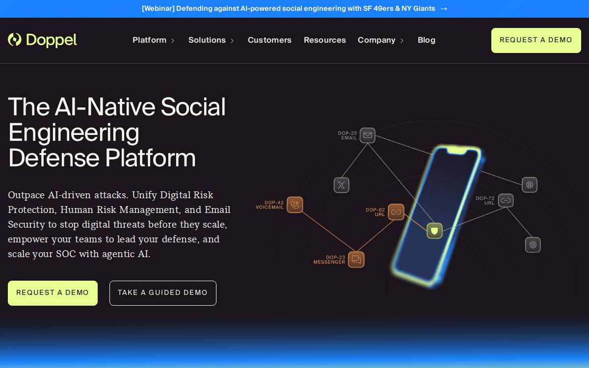 Doppel website preview