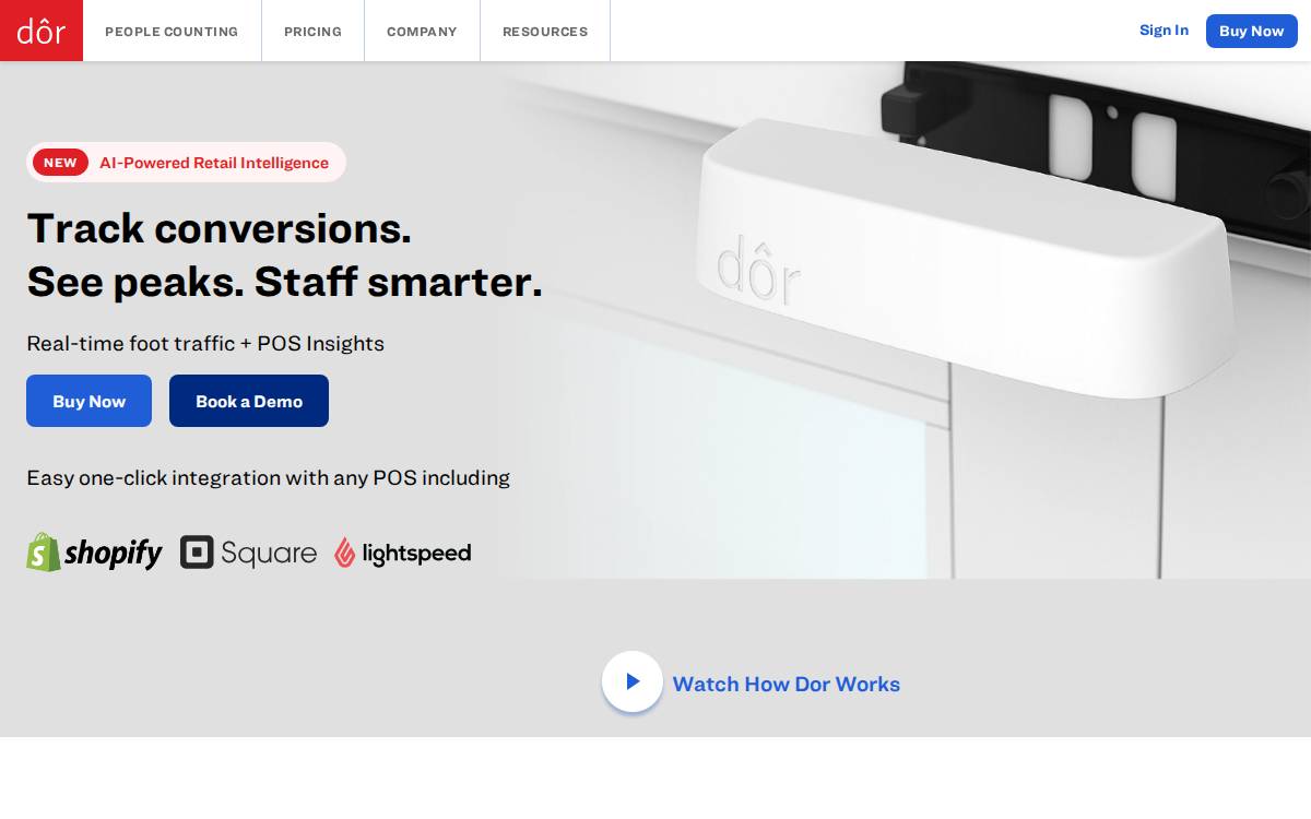 Dor website preview