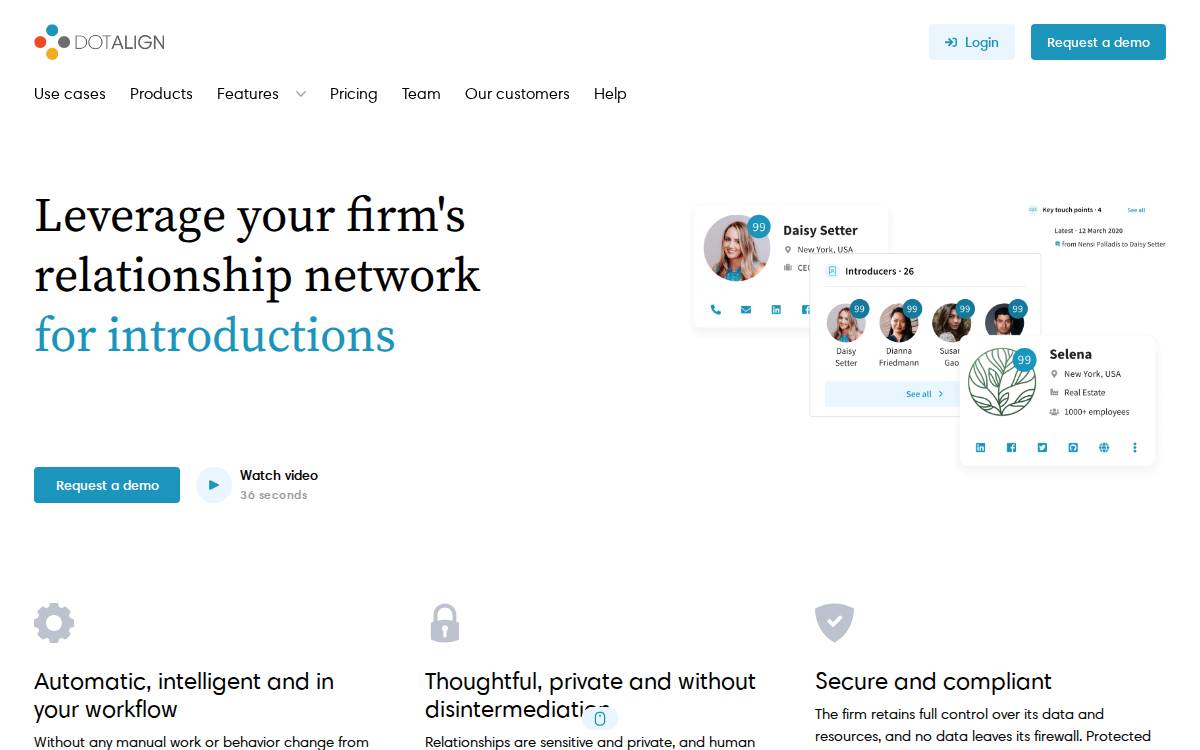 Dotalign website preview