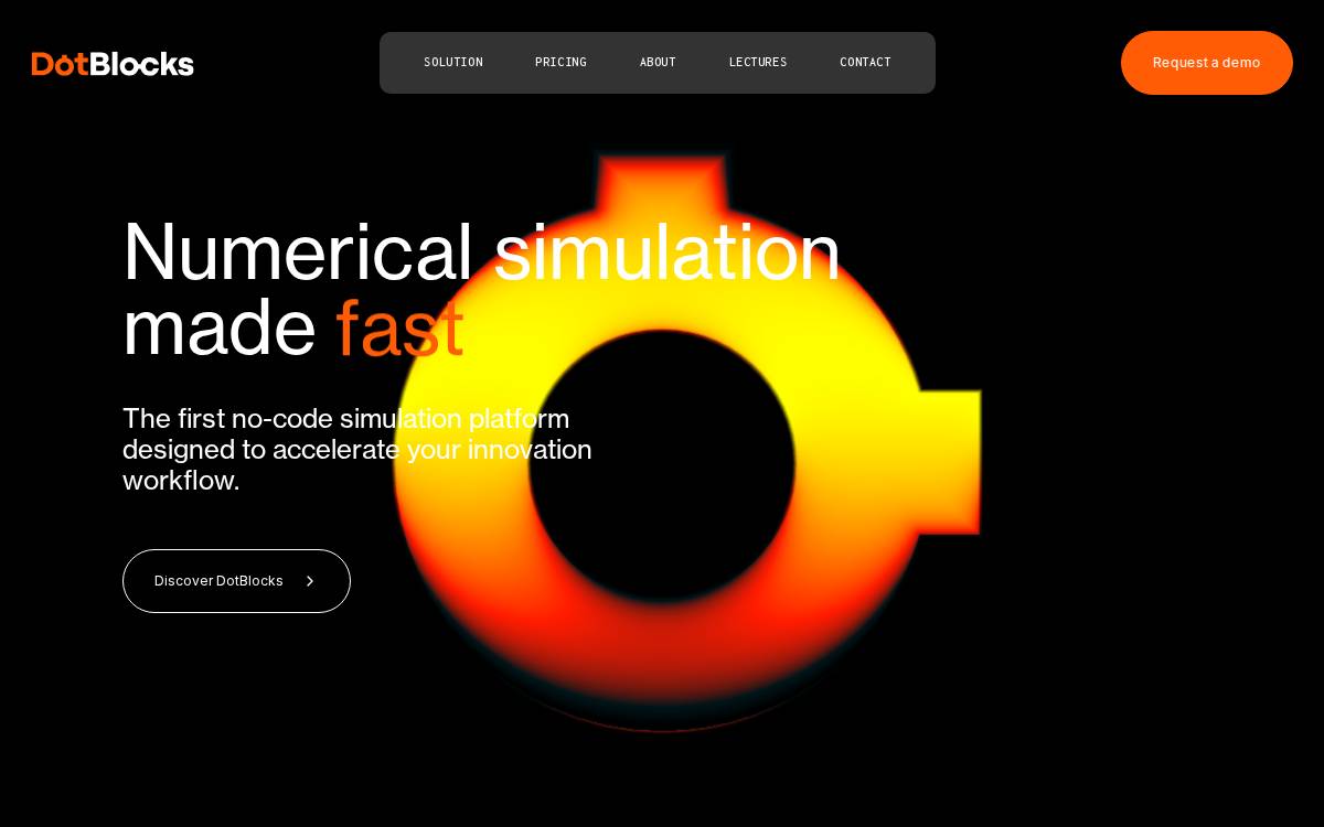 Dotblocks website preview