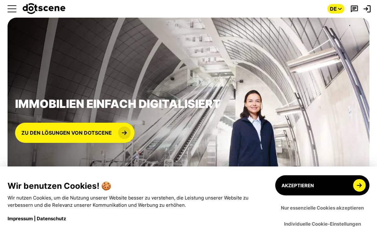 Dotscene website preview