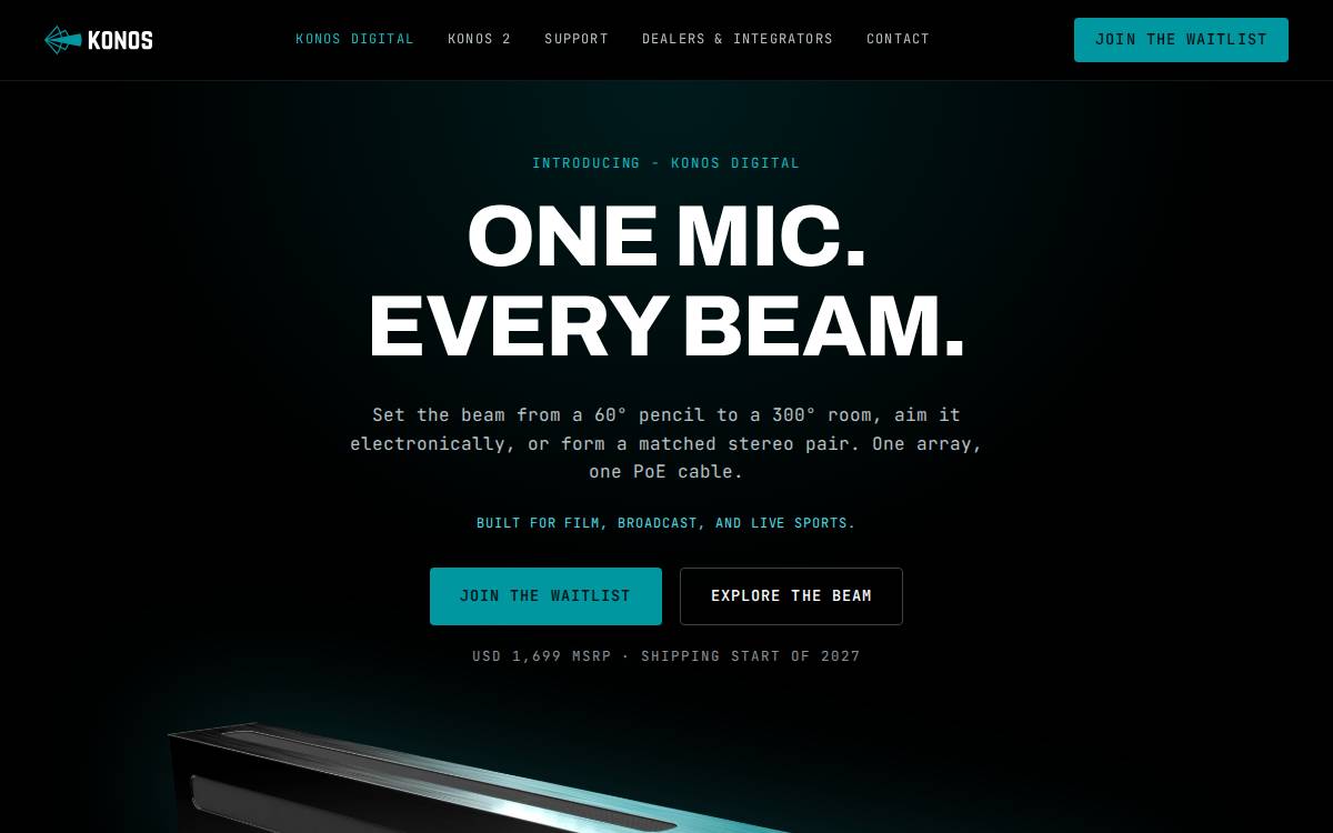 Dotterel website preview