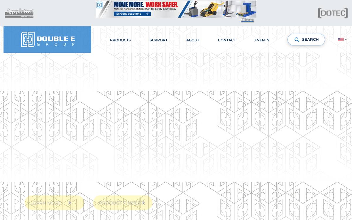 Double E website preview