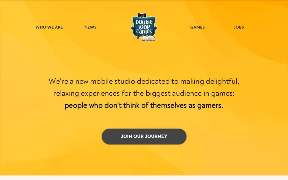 Double Loop Games website preview