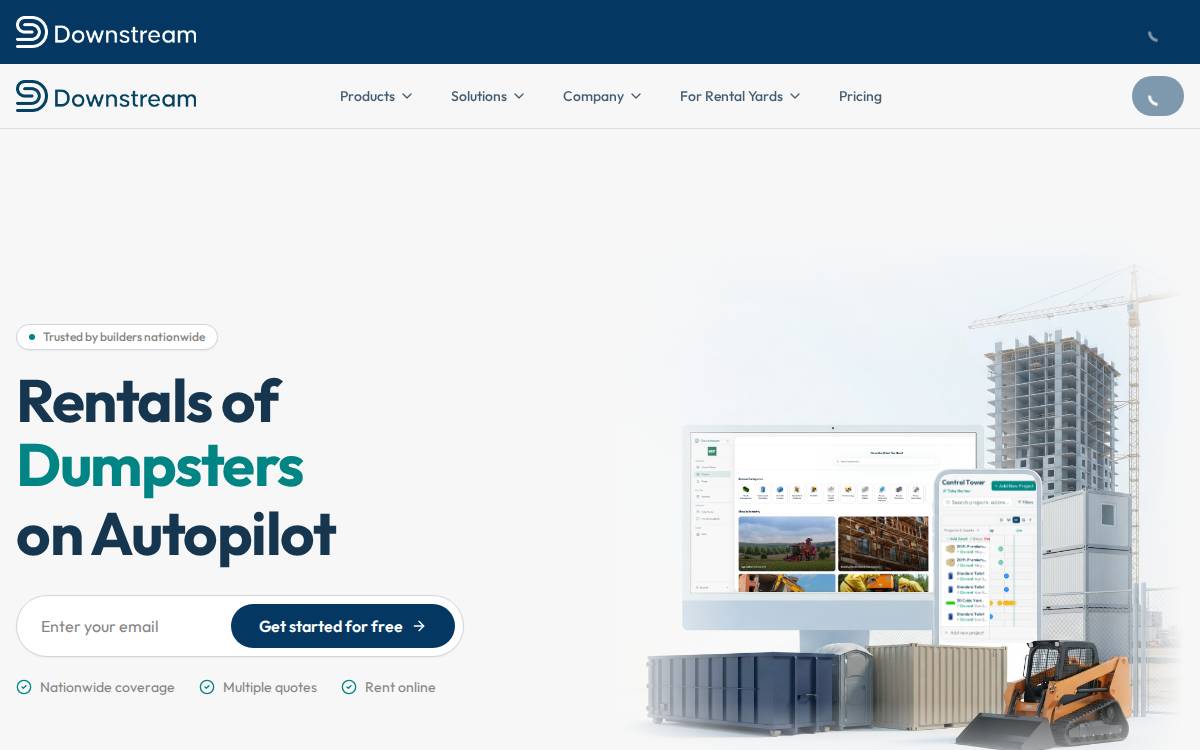 Downstream website preview