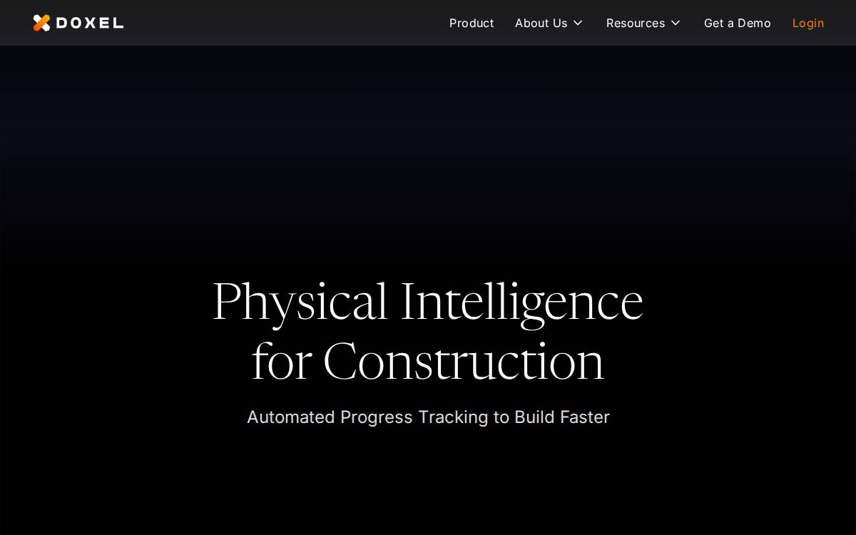 Doxel website preview