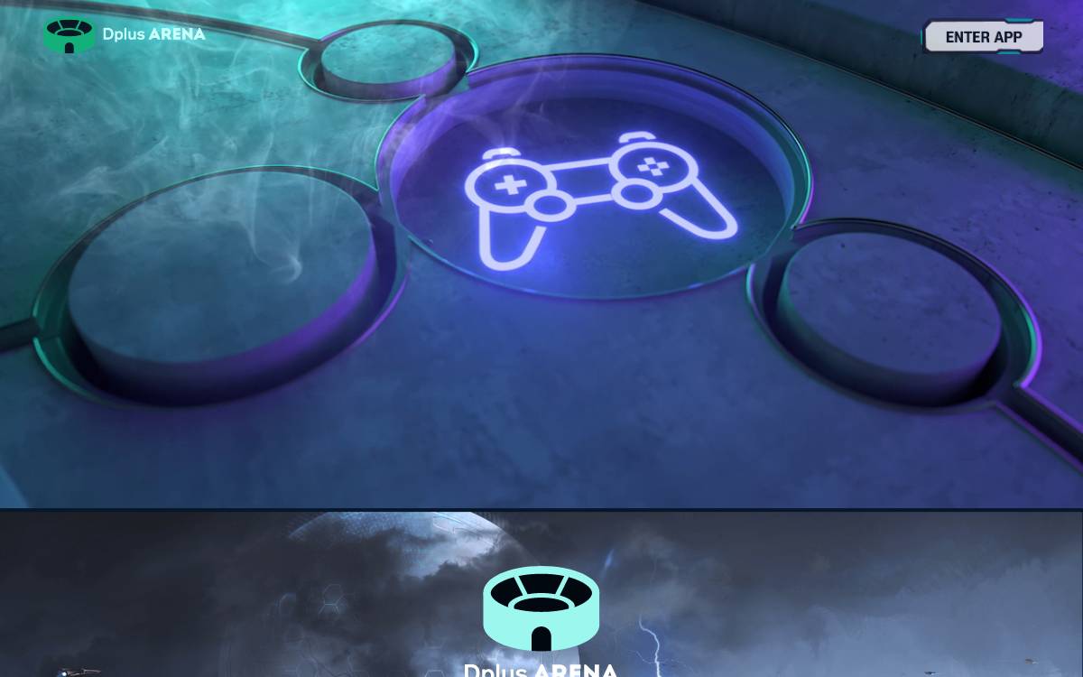 Dplus Arena website preview