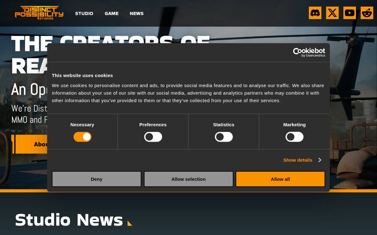 Dps website preview