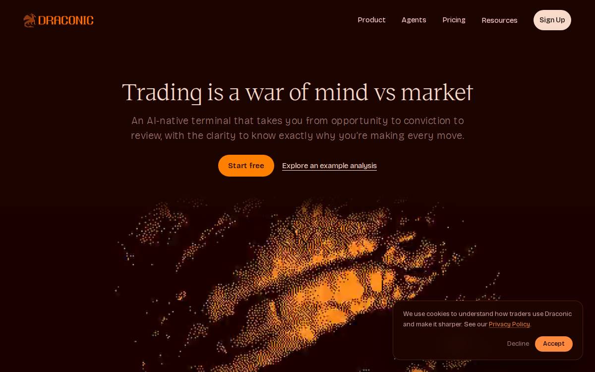 Draconic website preview