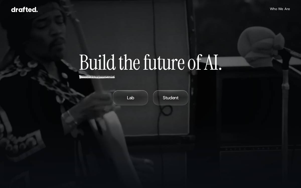 Drafted website preview