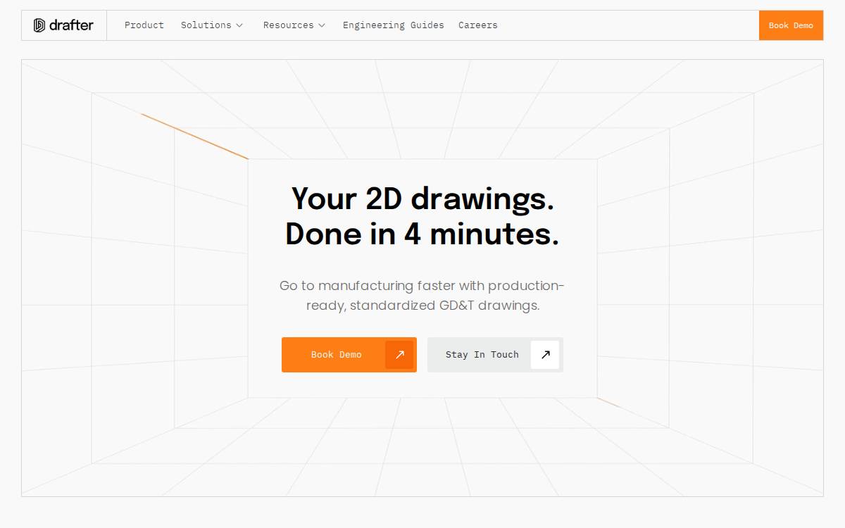 Drafter website preview