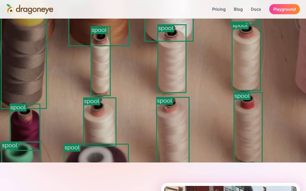 Dragoneye website preview