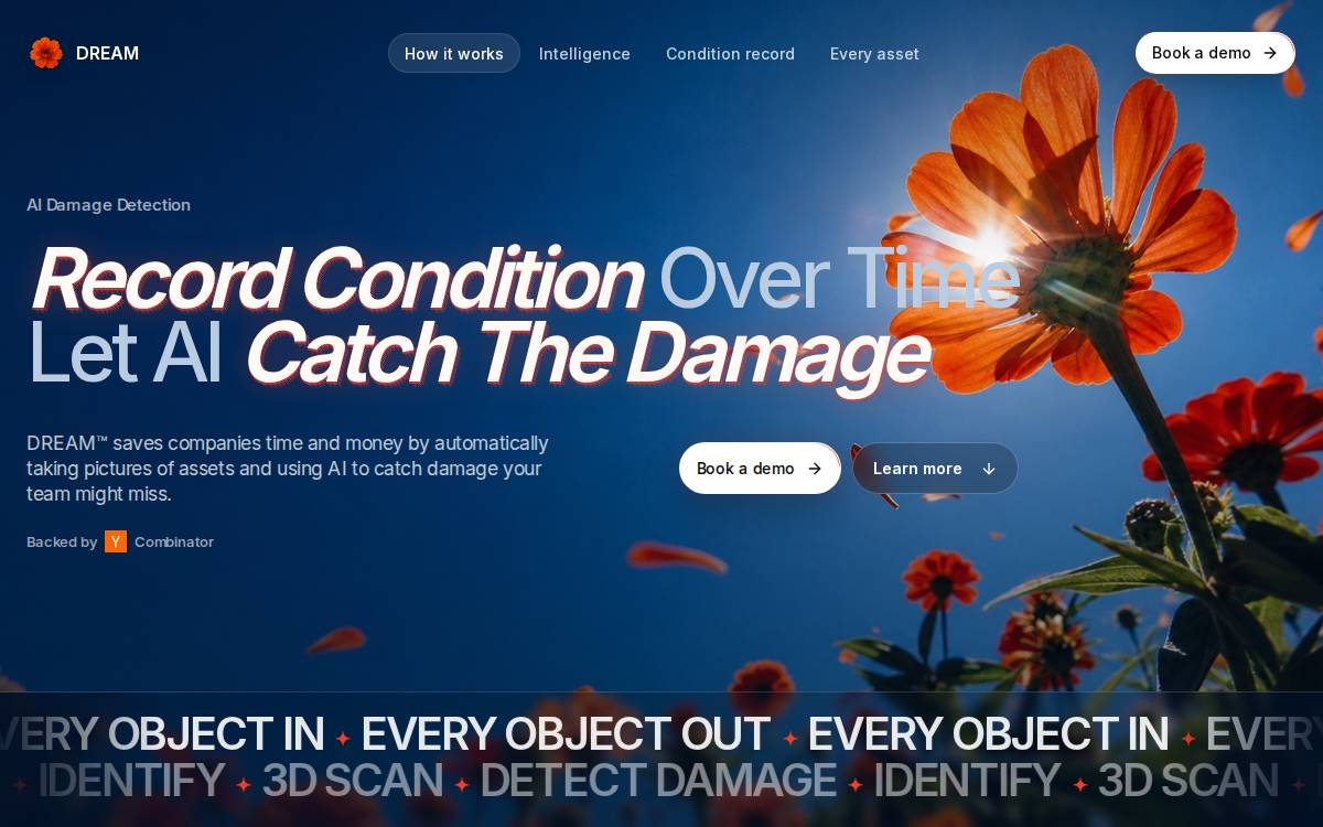 Dream website preview