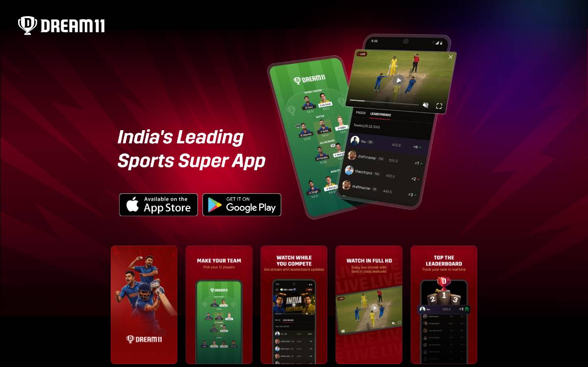 Dream11 website preview
