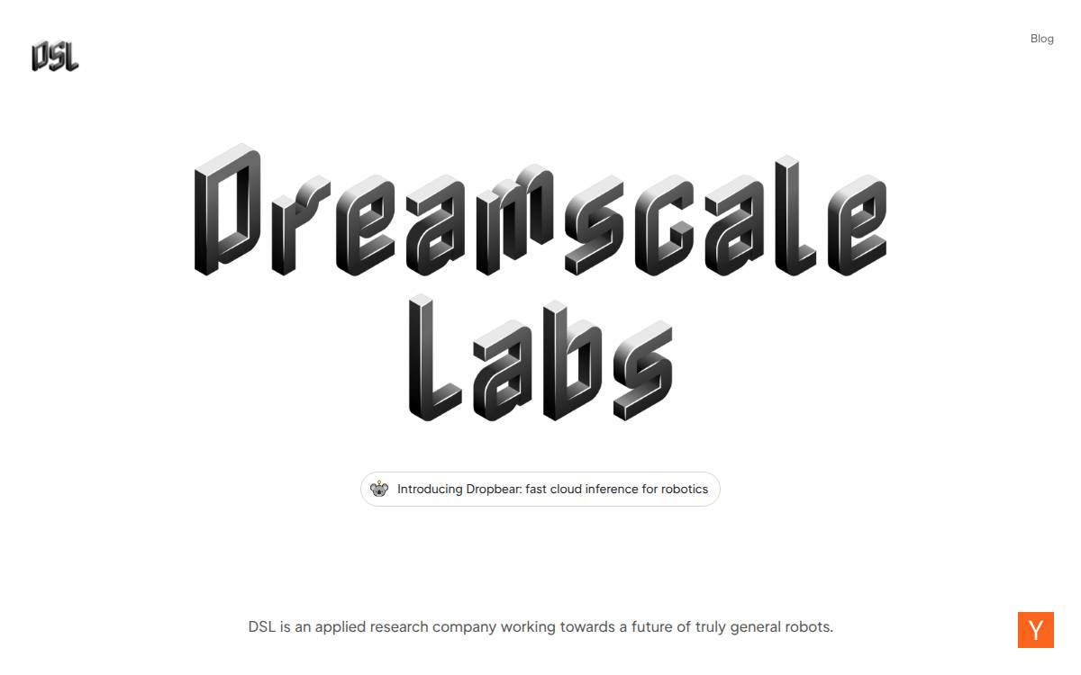 Dreamscale Labs website preview
