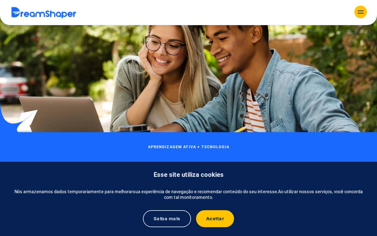 DREAMSHAPER website preview
