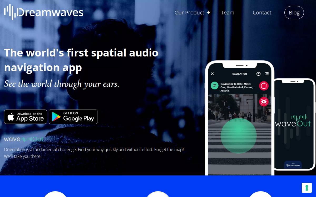 Dreamwaves website preview