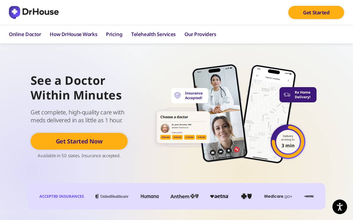 Drhouse website preview