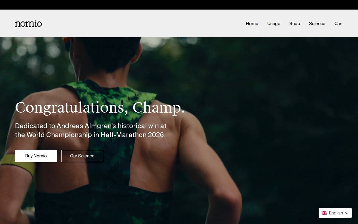 Drinknomio website preview