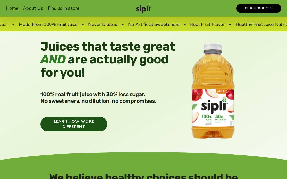 Drinksipli website preview