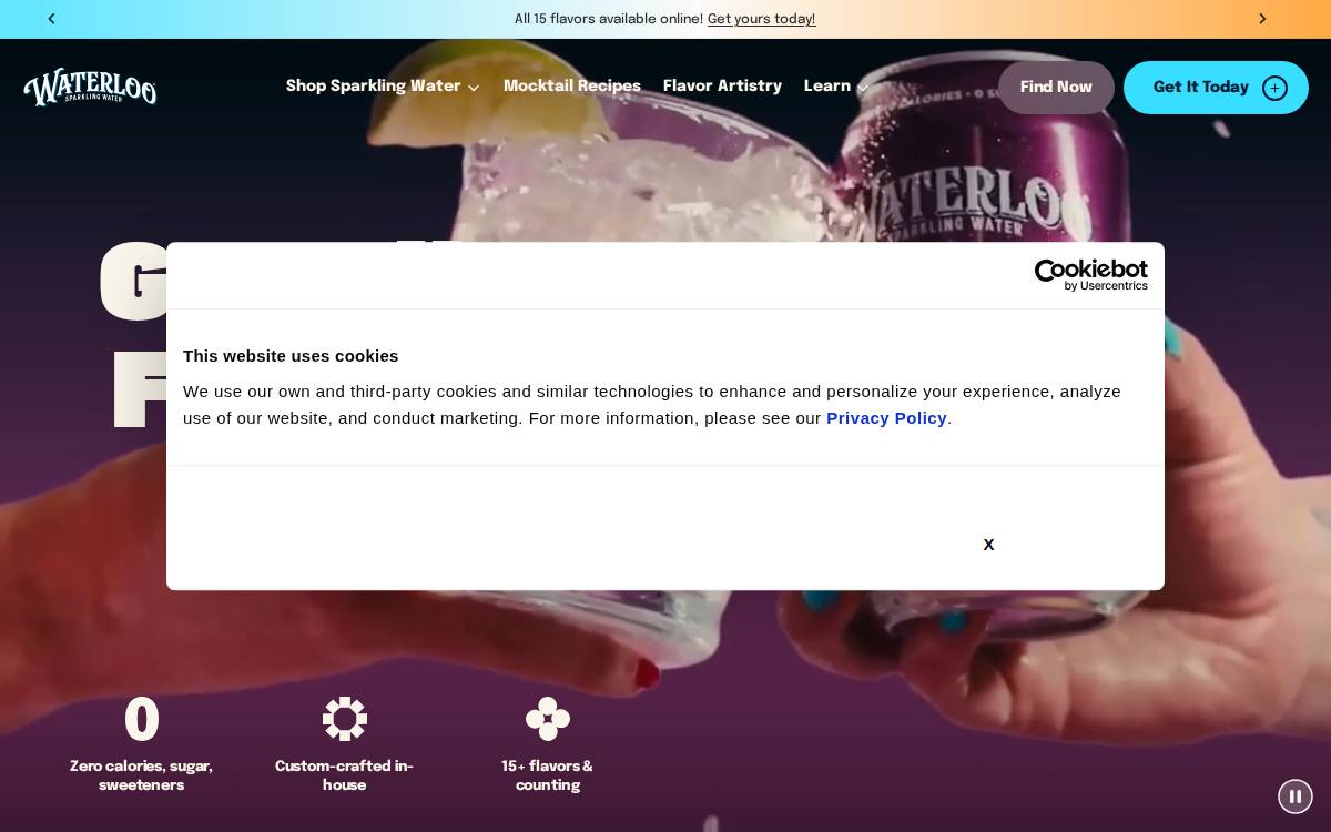 Drinkwaterloo website preview