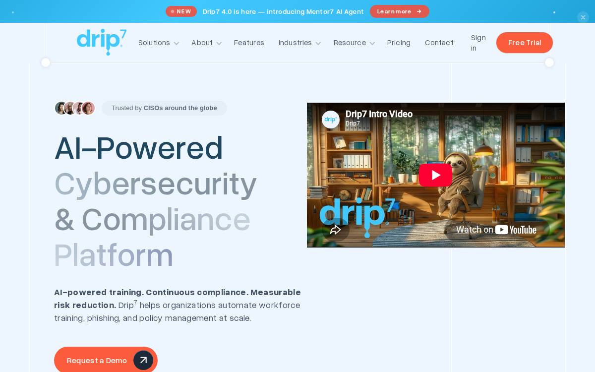 drip7 website preview