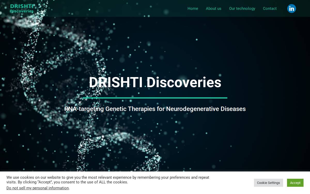 Drishti Discoveries website preview