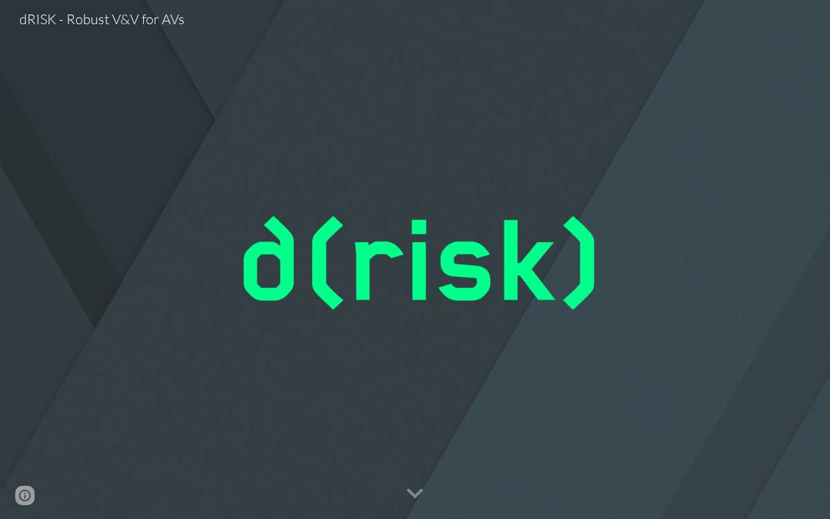 dRISK website preview