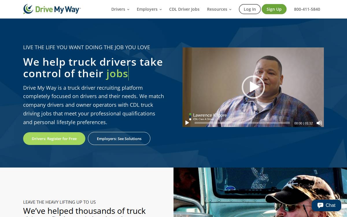 Drive My Way website preview