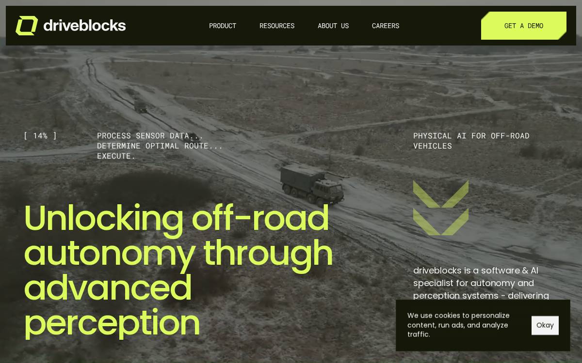 Driveblocks website preview