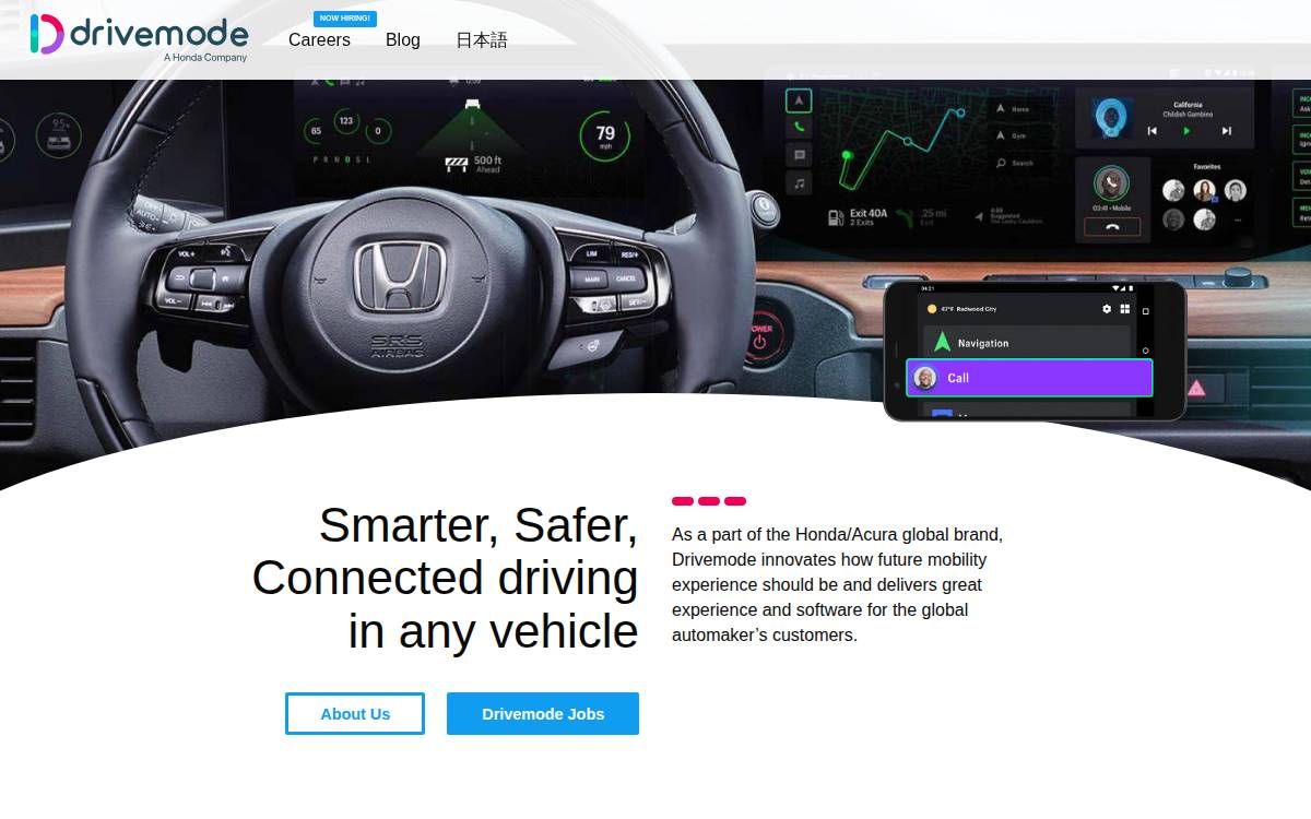 drivemode website preview