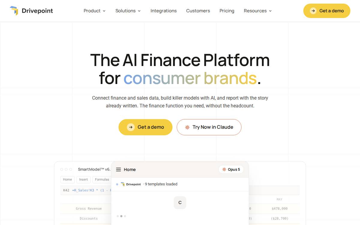 Drivepoint website preview