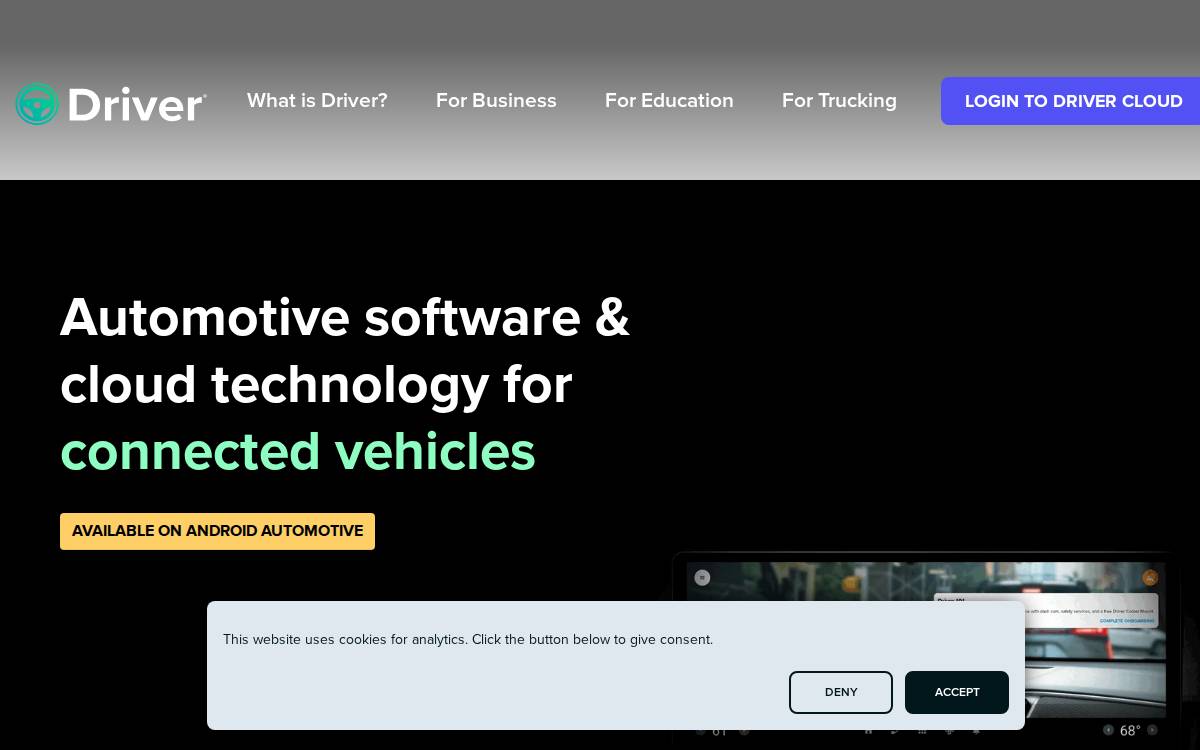 Driverdashcam website preview