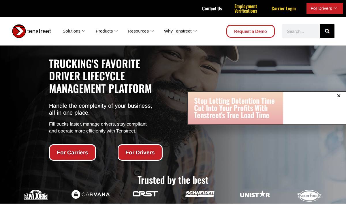 DriverReach website preview