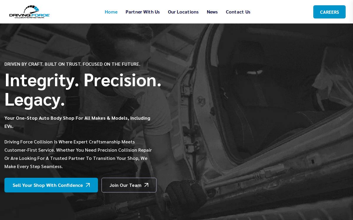 Drivingforcecollision website preview