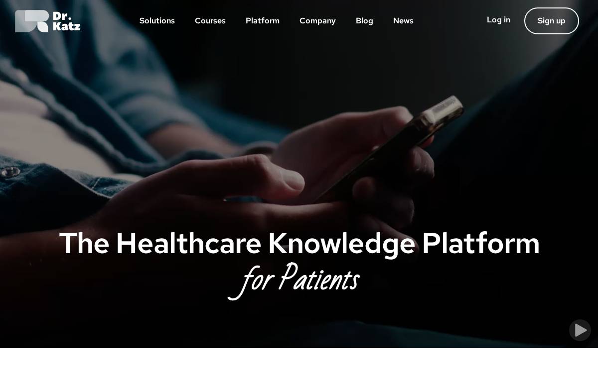 Drkatzinc website preview