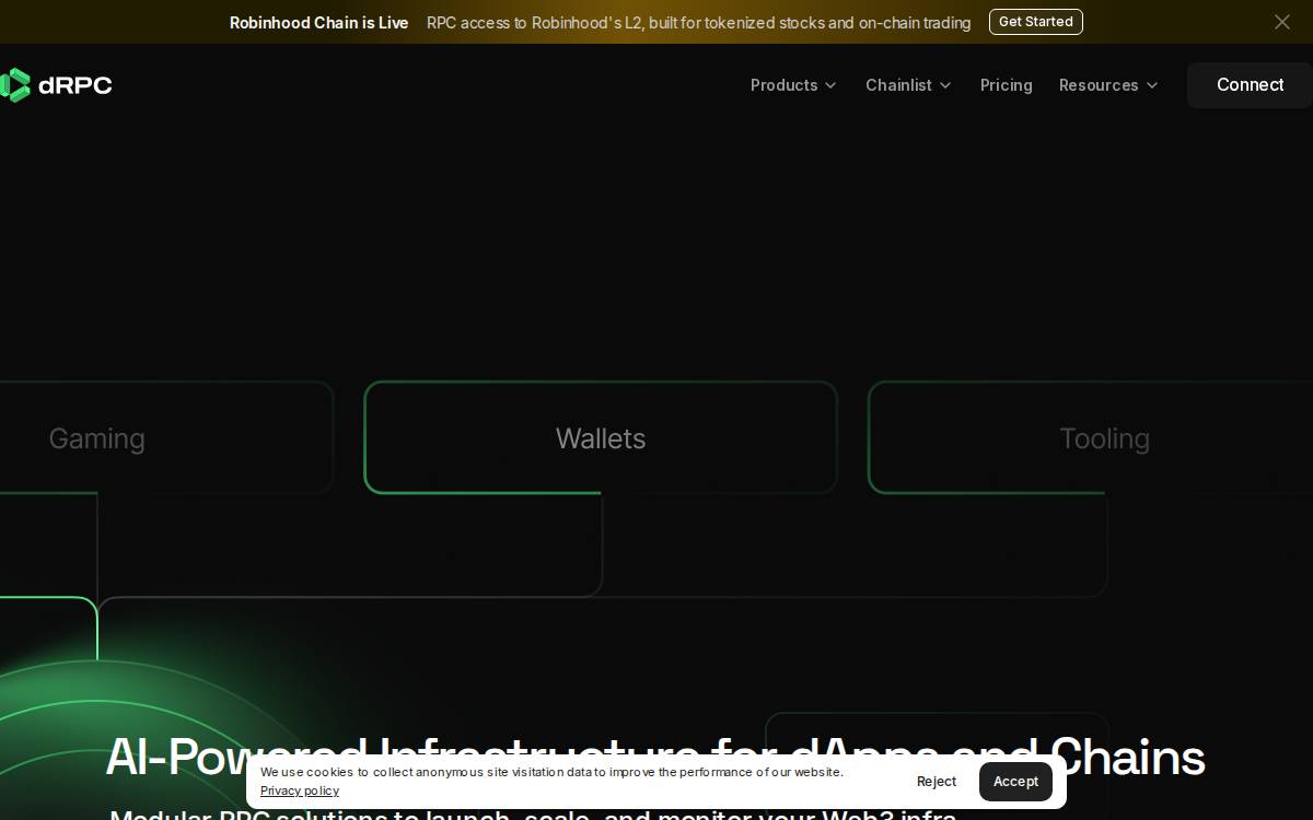 Drpc website preview