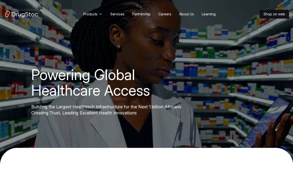 DrugStoc website preview