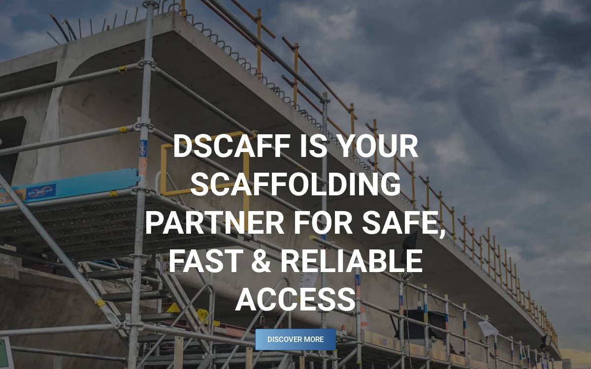 Dscaff website preview