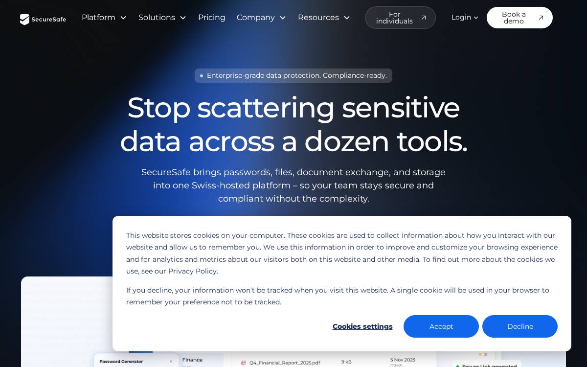 DSwiss website preview