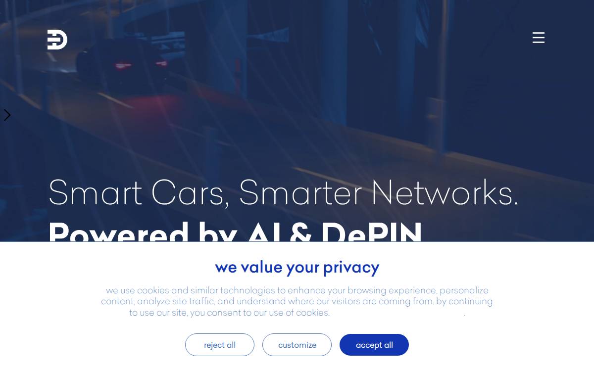 Dtec website preview