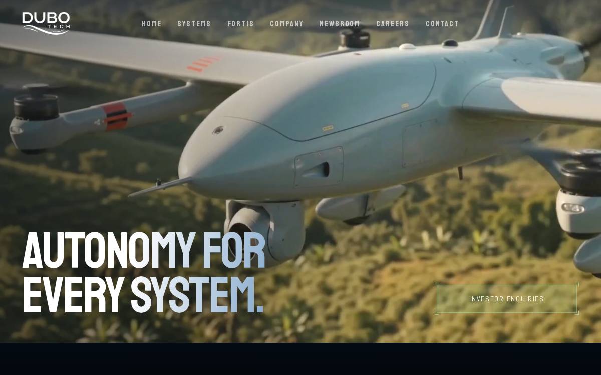 Dubotech Digital website preview