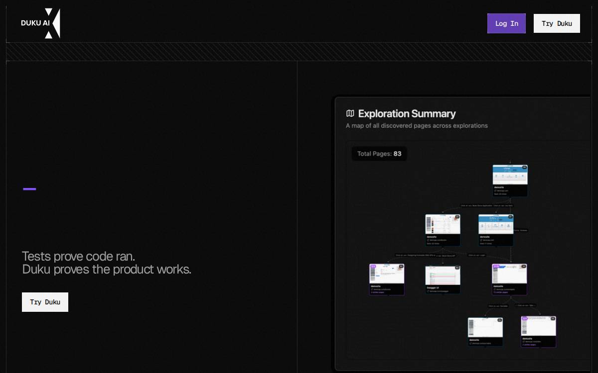 Duku website preview