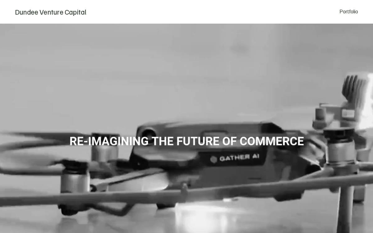 Dundee Venture Capital website preview